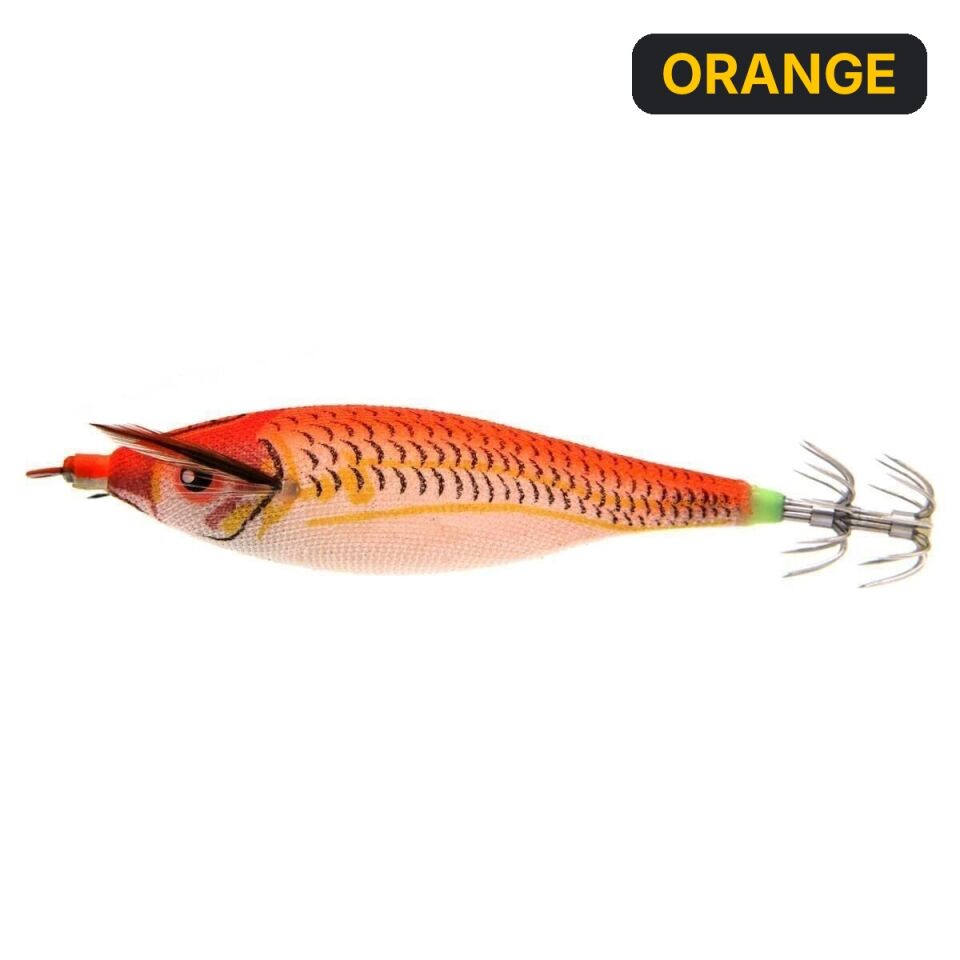DTD Trlja Squıd Jig 2.5 7Cm 10Gr Glow Kalamar Zokası ORANGE