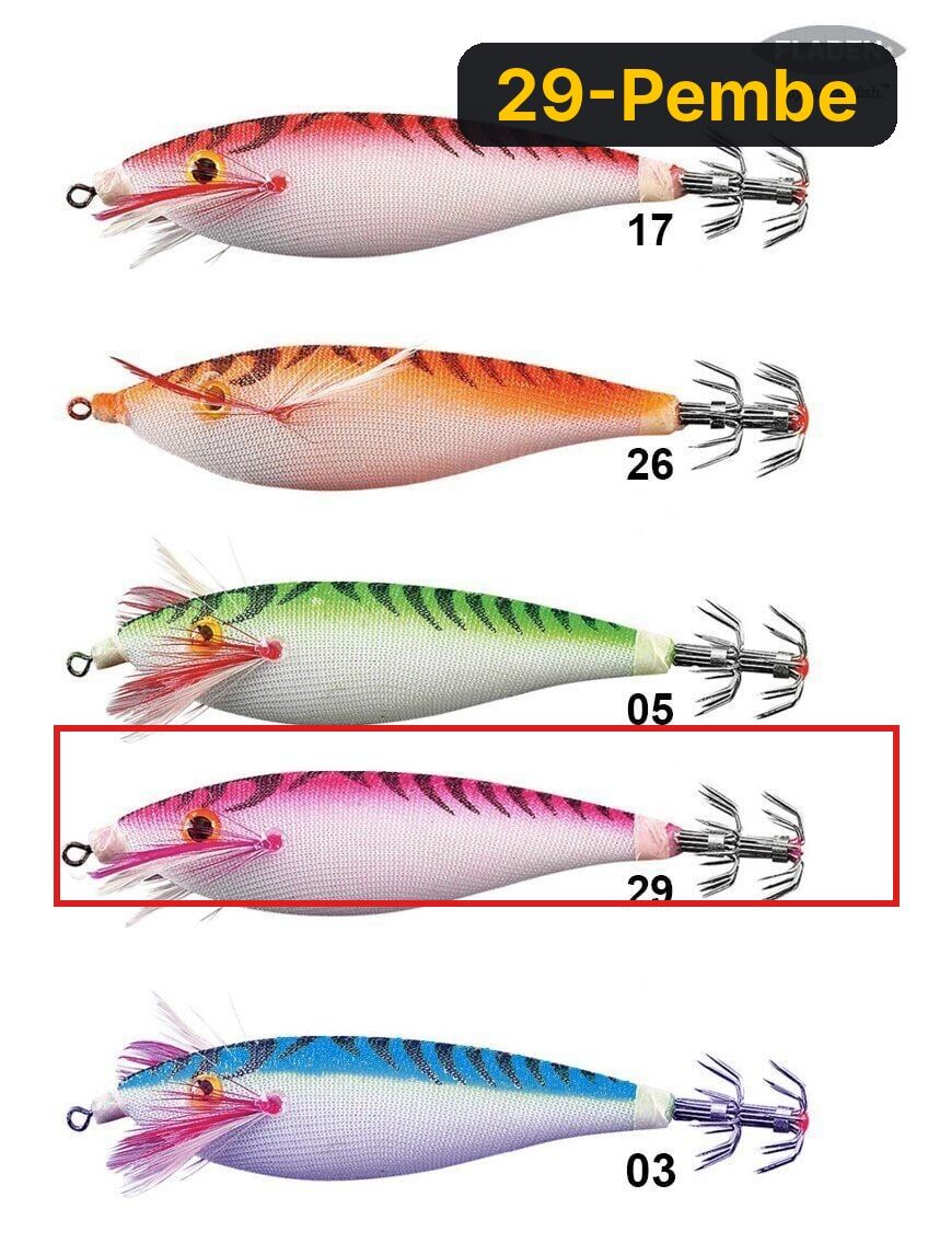 Fladen Kalamar Zokası 7 CM 29-Pembe