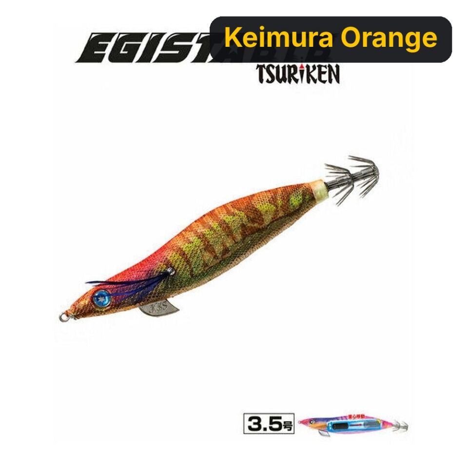 Egista BTB 3.5 Shallow 22.5g Kalamar Zokası Keimura Orange