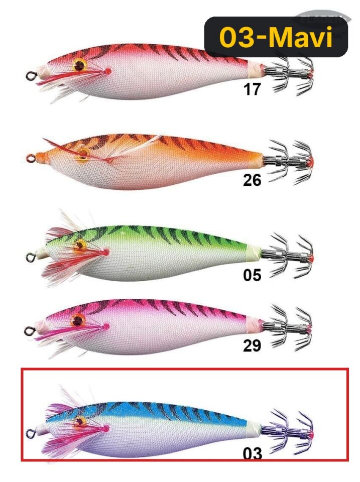 Fladen Kalamar Zokası 7 CM 03-Mavi