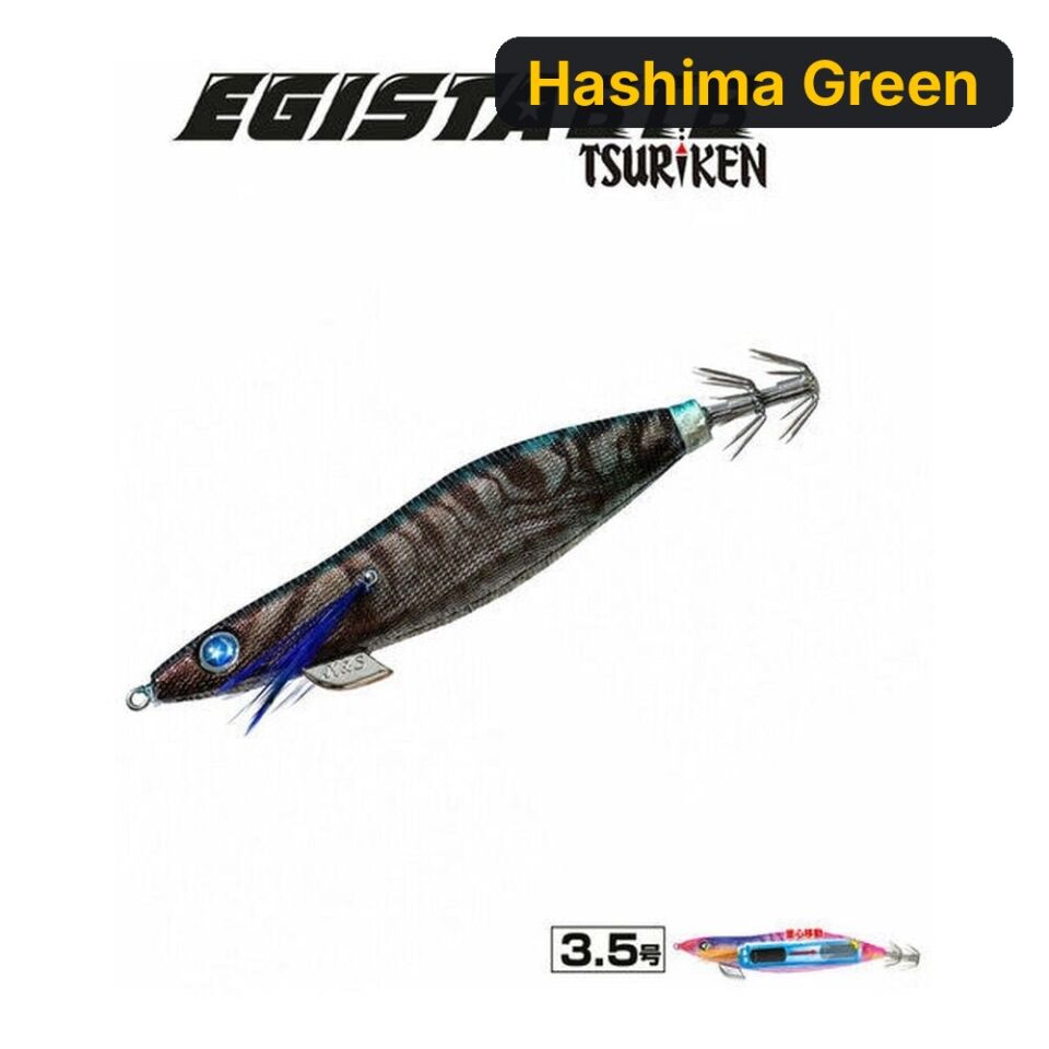 Egista BTB 3.5 Shallow 22.5g Kalamar Zokası Hashima Green