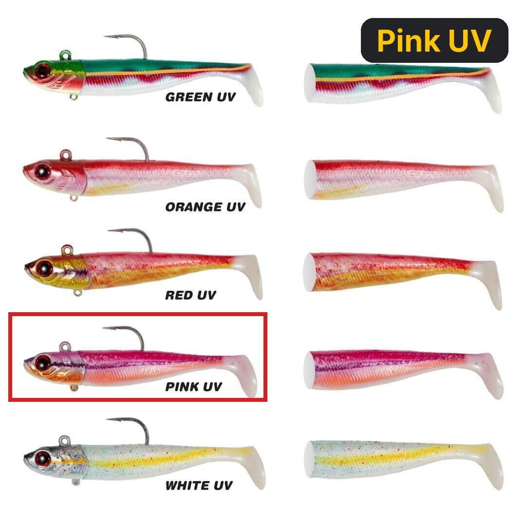 Seabor Deep Fake 150GR 2+1 Silikon Yem Pink UV