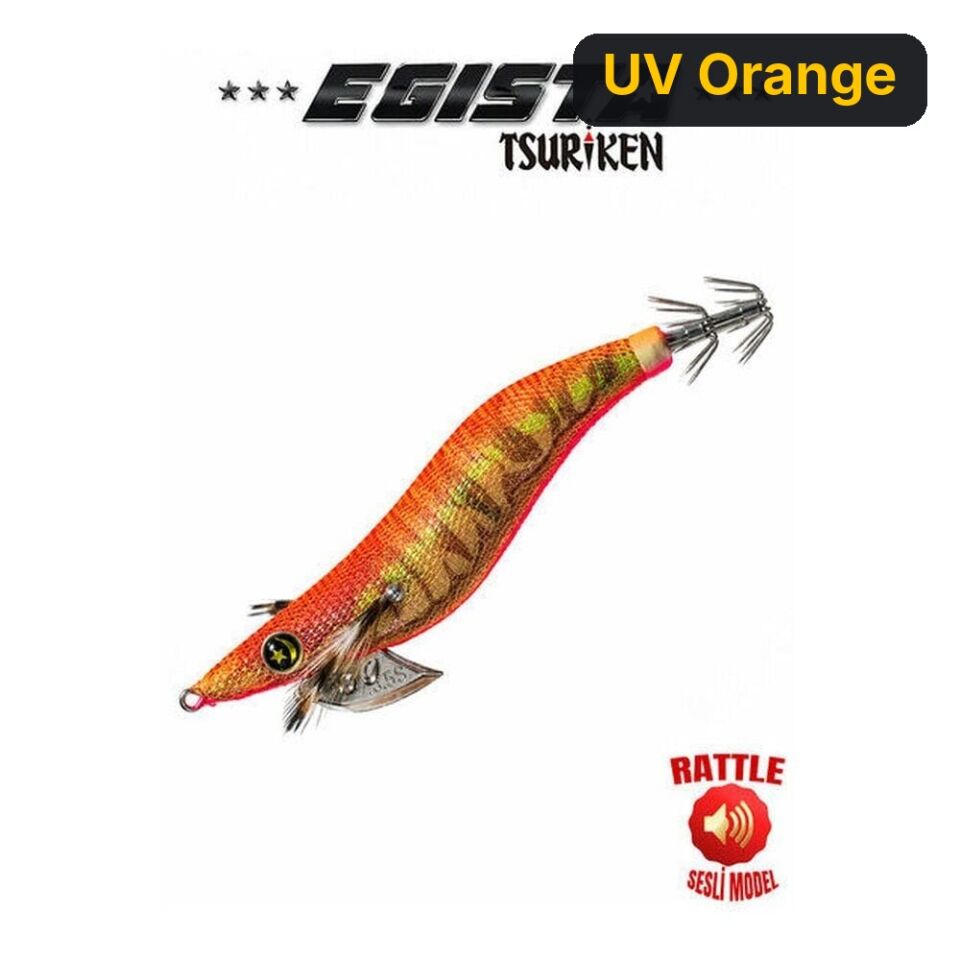 Egista Rattle Shallow 3.0 - 15g Kalamar Zokası UV Orange