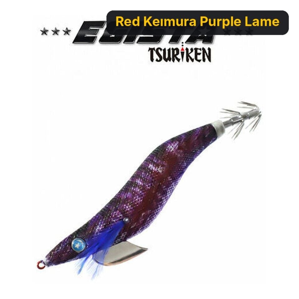 Egista Shallow 3.0 - 15g Kalamar Zokası Red Keımura Purple Lame