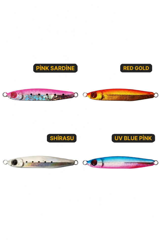 Mustad Mezashi Casting Jig Sahte Balığı 15 Gr