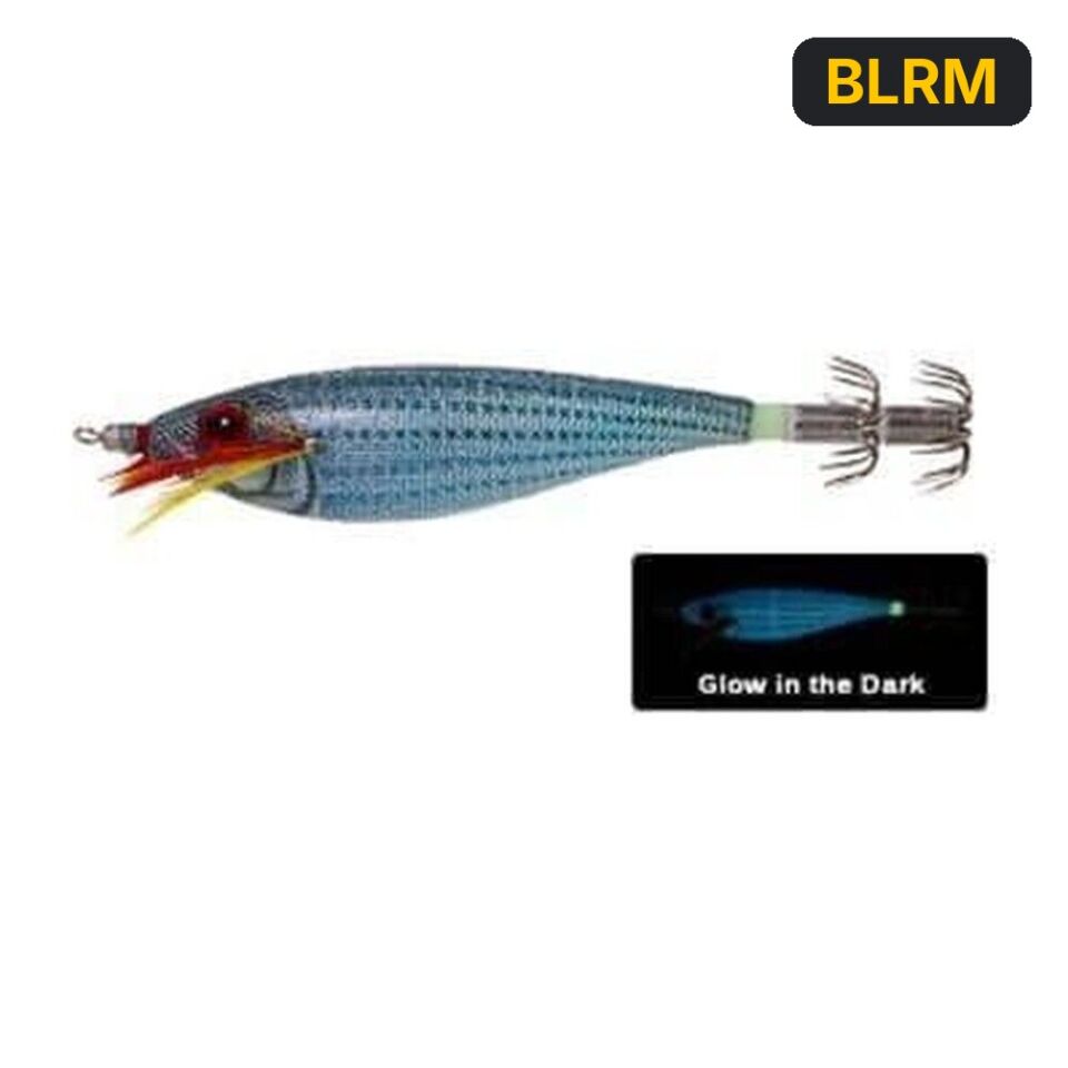 Yozuri Squid Jig Ultra Cloth-Bavc Kalamar Sahte Balığı A329-M2-S-75MM BLRM