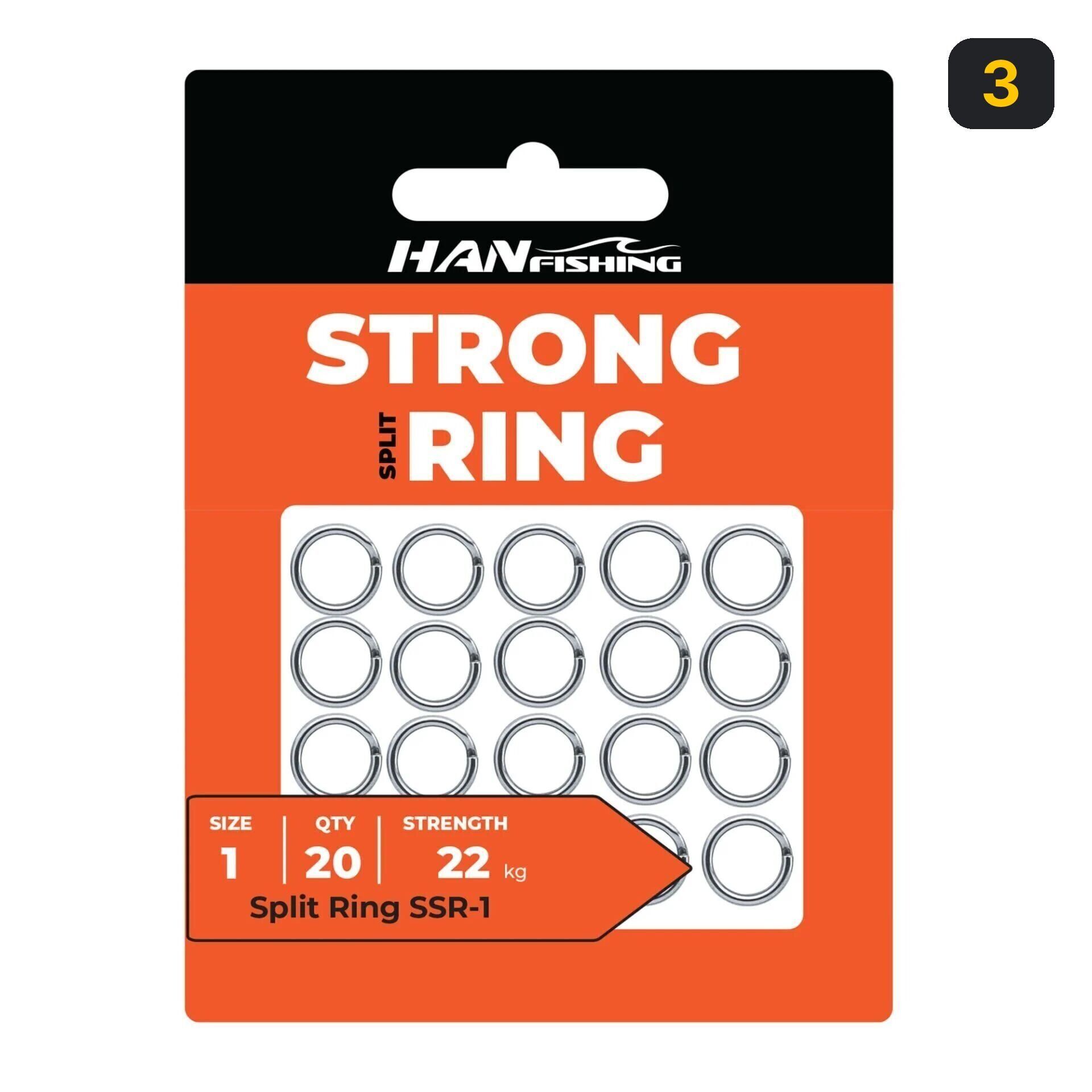 Hanfish Strong Split Ring 3