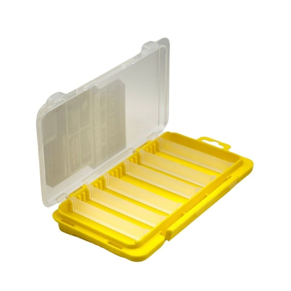 Albastar Elite Lure Game Case C Balıkçı Kutusu Sarı