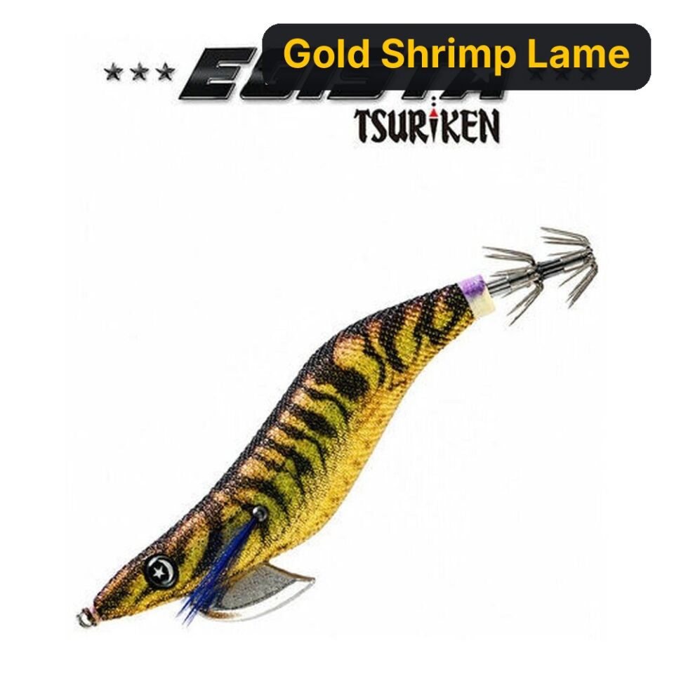 Egista Süper Shallow 3.0 - 14g Kalamar Zokası Gold Shrimp Lame