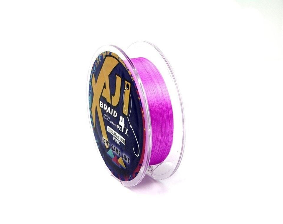 Fujin Aji Light Game Braid 4X 100Mt. Pink İp Misina
