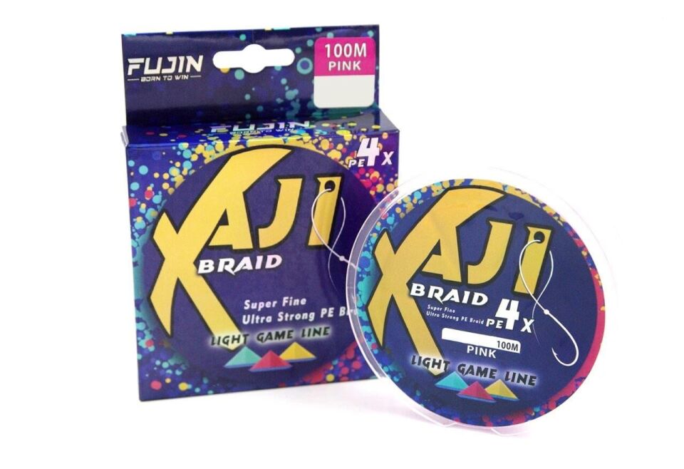 Fujin Aji Light Game Braid 4X 100Mt. Pink İp Misina