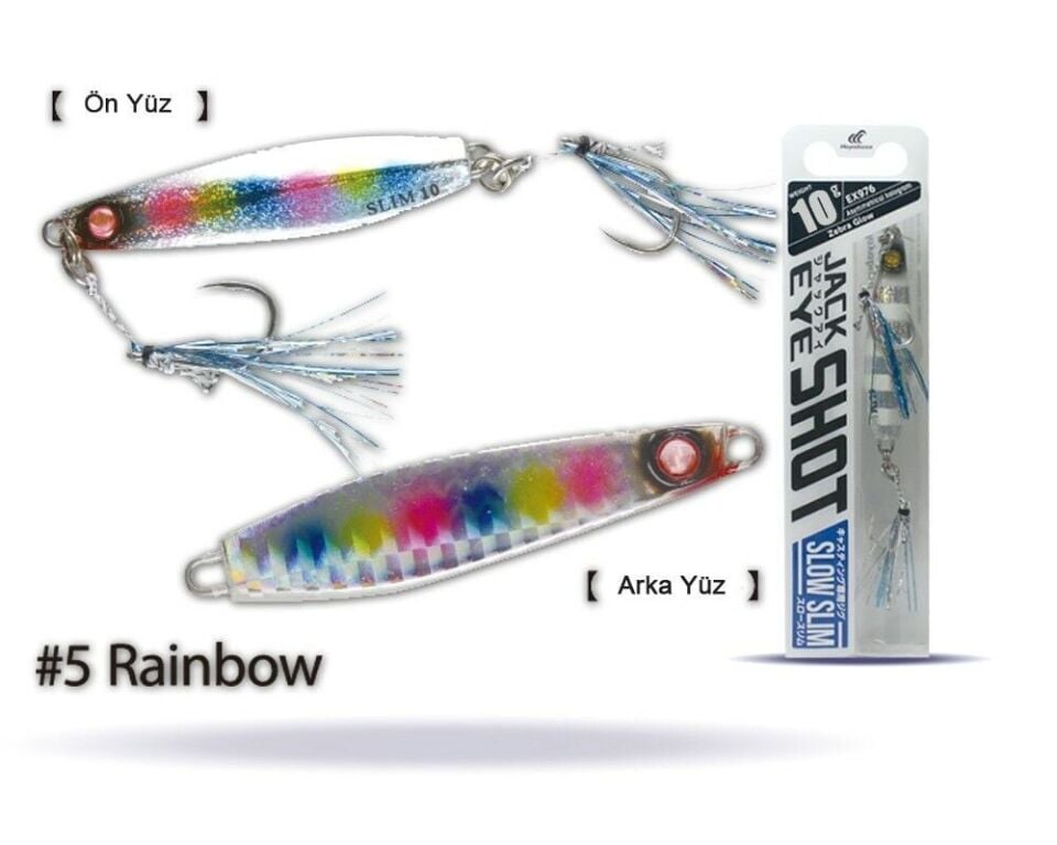 Hayabusa EX 976 Jack Eye Slow Slim 20gr Light Jig Suni Yem