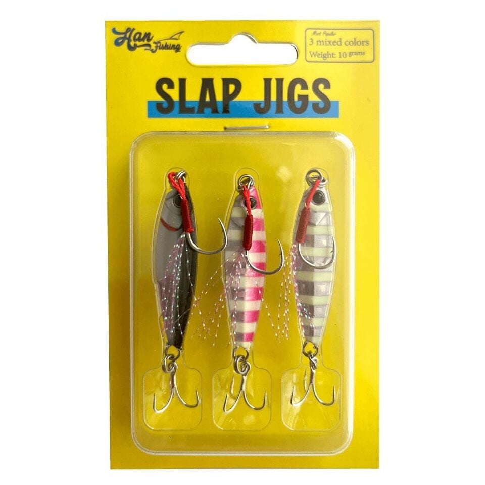 Hanfish Slap Jigs Mix 3 Spj-10 gr
