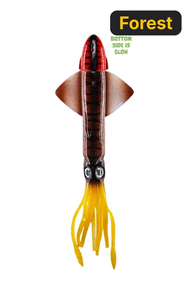 Fujin Calamax Squid 140gr Kalamar Silikon Yem Forest