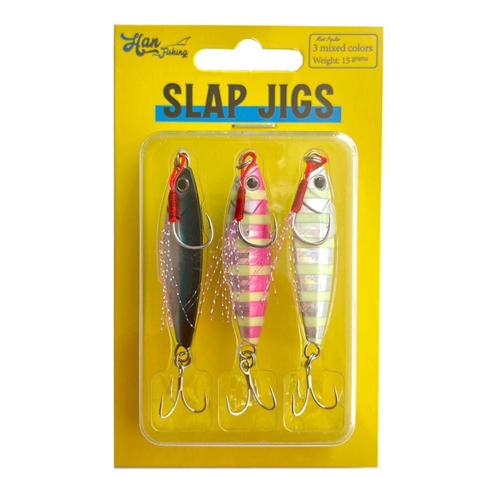 Hanfish Slap Jigs Mix 3 Spj-15 gr