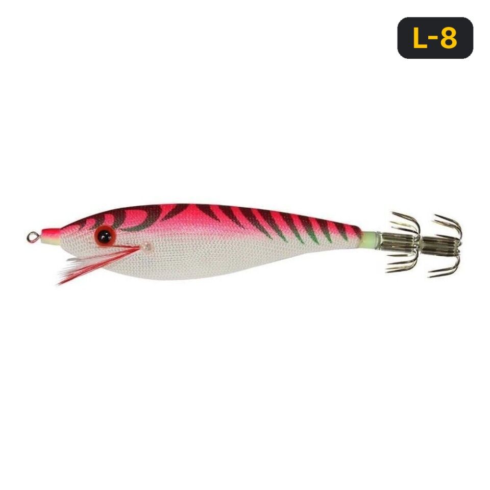 Yozuri Squid Jig Ultra Cloth-Bavc Kalamar Sahte Balığı A329-M2-S-75MM L-8