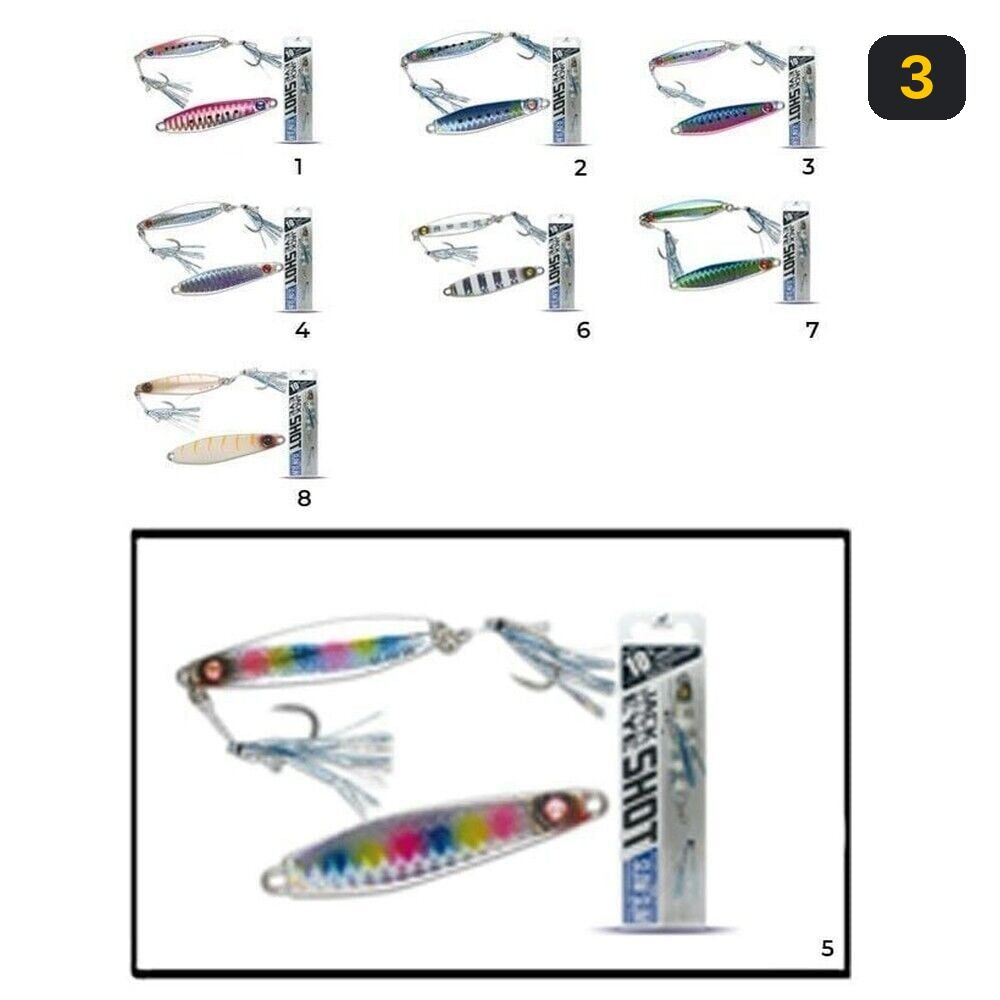 Hayabusa EX 976 Jack Eye Slow Slim 20gr Light Jig Suni Yem 3