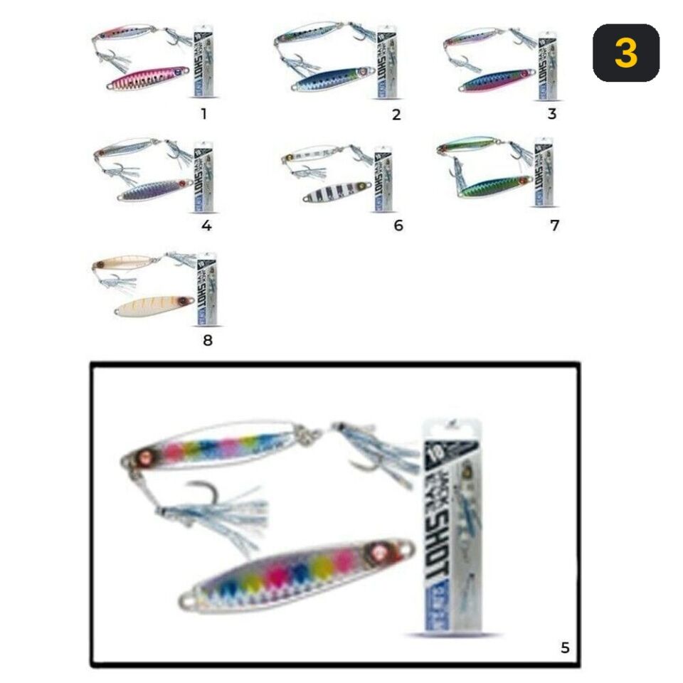 Hayabusa EX 976 Jack Eye Slow Slim 20gr Light Jig Suni Yem 3