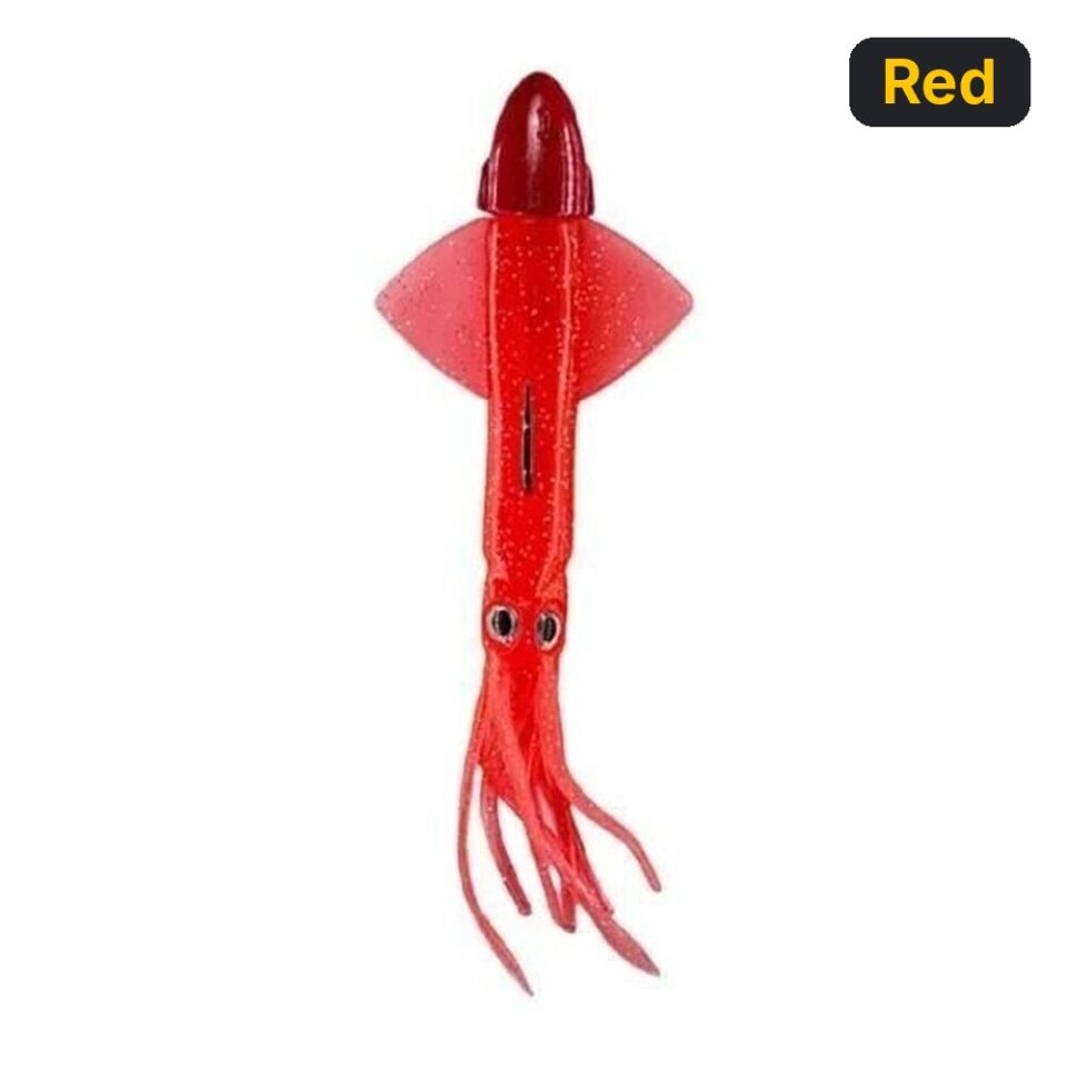 Fujin Calamax Squid 140gr Kalamar Silikon Yem Red