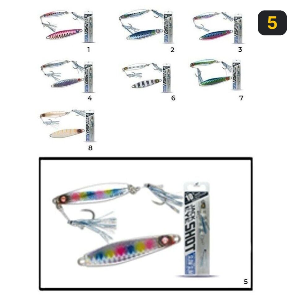 Hayabusa EX 976 Jack Eye Slow Slim 20gr Light Jig Suni Yem 5