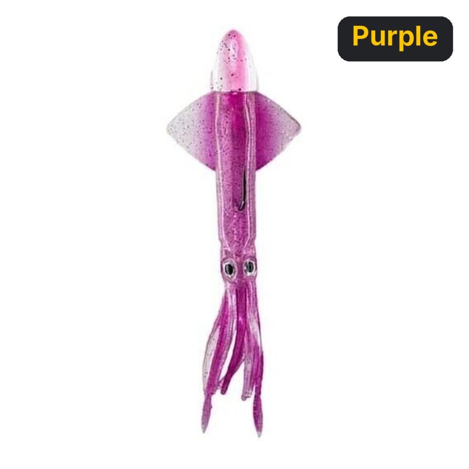 Fujin Calamax Squid 140gr Kalamar Silikon Yem Purple