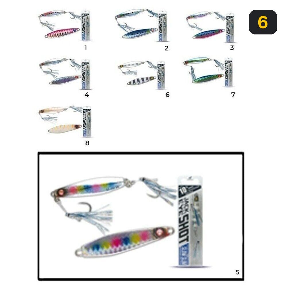 Hayabusa EX 976 Jack Eye Slow Slim 20gr Light Jig Suni Yem 6