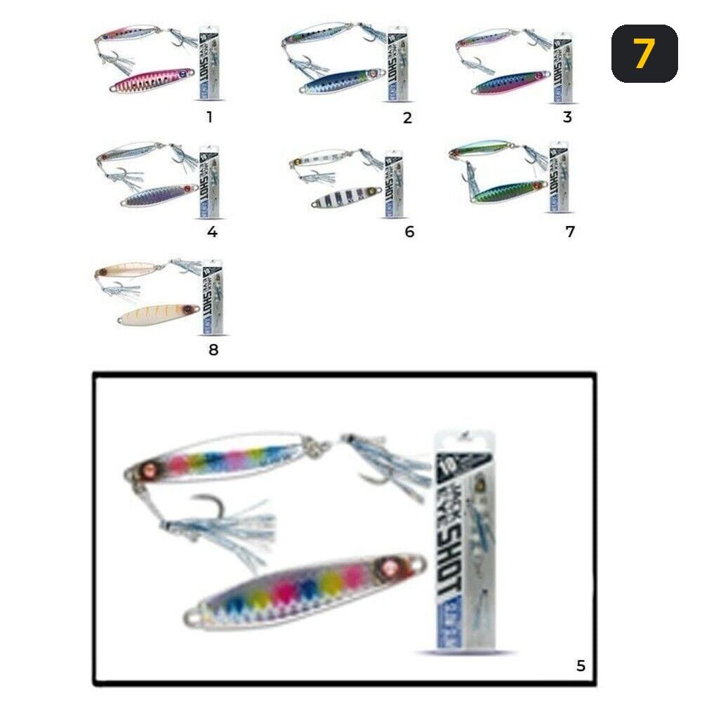 Hayabusa EX 976 Jack Eye Slow Slim 20gr Light Jig Suni Yem 7