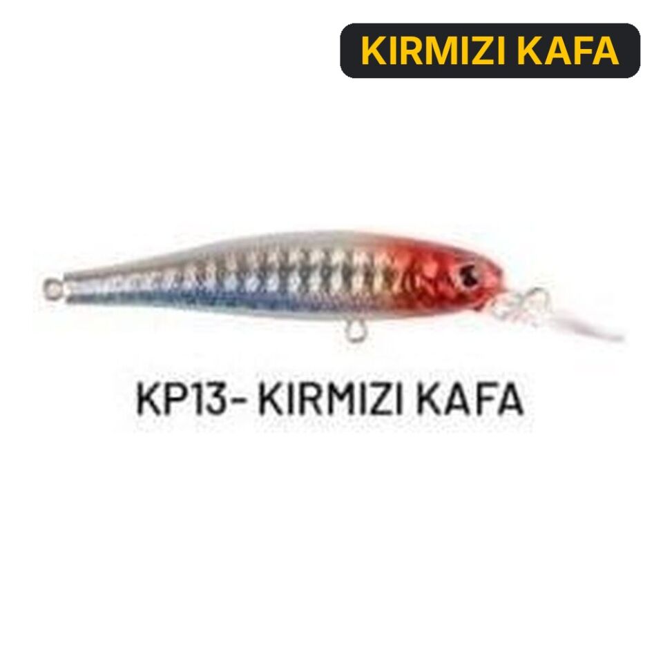 Hanfish Kapan 65mm Lrf Maket Balık KIRMIZI KAFA
