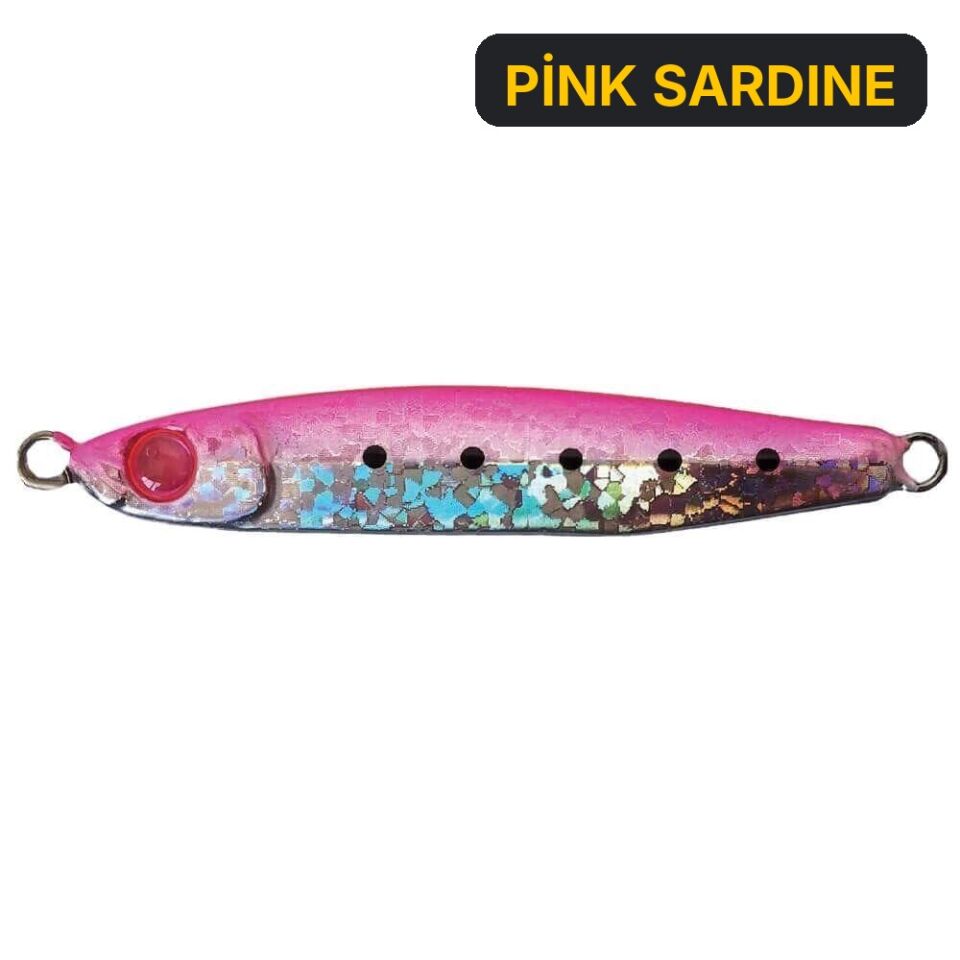 Mustad Mezashi Casting Jig Sahte Balığı 20 Gr PİNK SARDINE