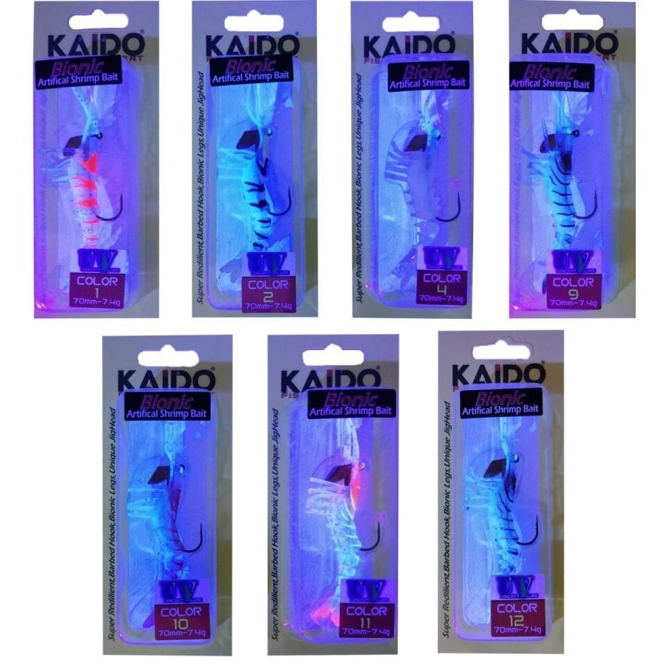 Kaido LC70S Shrimp Bait Karides 70mm 7.4gr COLOR 1