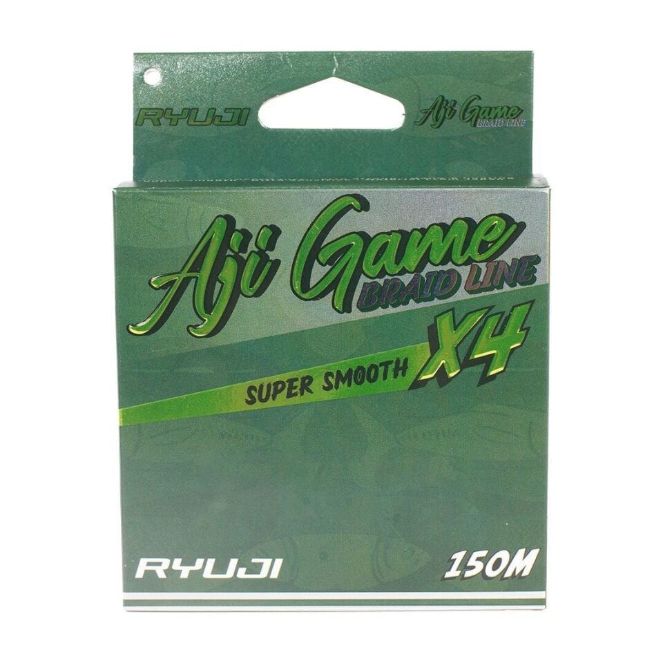 Ryuji Aji Game 4X, 150m, Dark Green İp Misina 0.04 mm