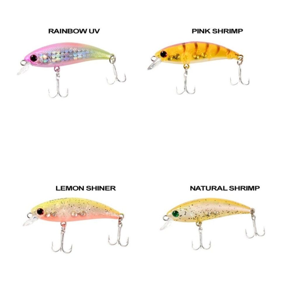 Ryuji Baby Minnow Sinking 5cm 4.5gr Maket Yem TRANS IWASHI