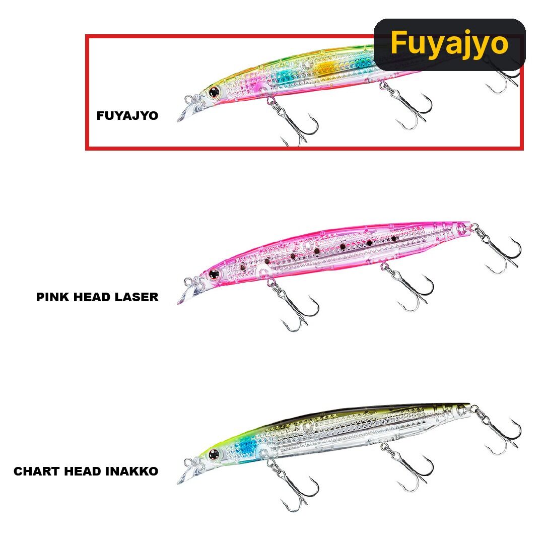 Daiwa Shoreline Shiner-Z Vertice R Laser Impact 125F Maket Yem Fuyajyo