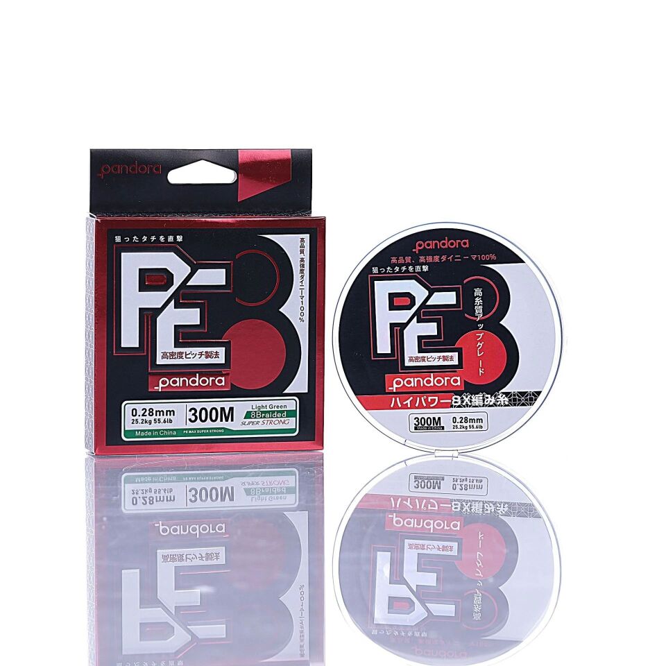 Pandora PE 8X 300 Mt Light Green İp Misina