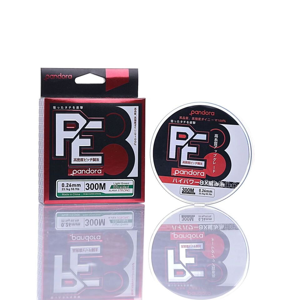 Pandora PE 8X 300 Mt Light Green İp Misina