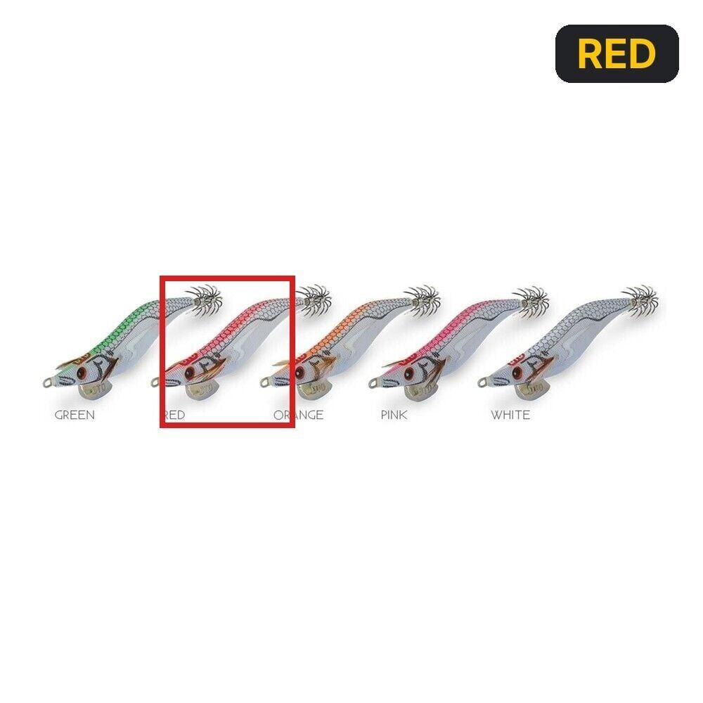 DTD White Killer Egi 3.5 Glow Sinking Speed 105 mm 17.2 gr Kalamar Zokası RED