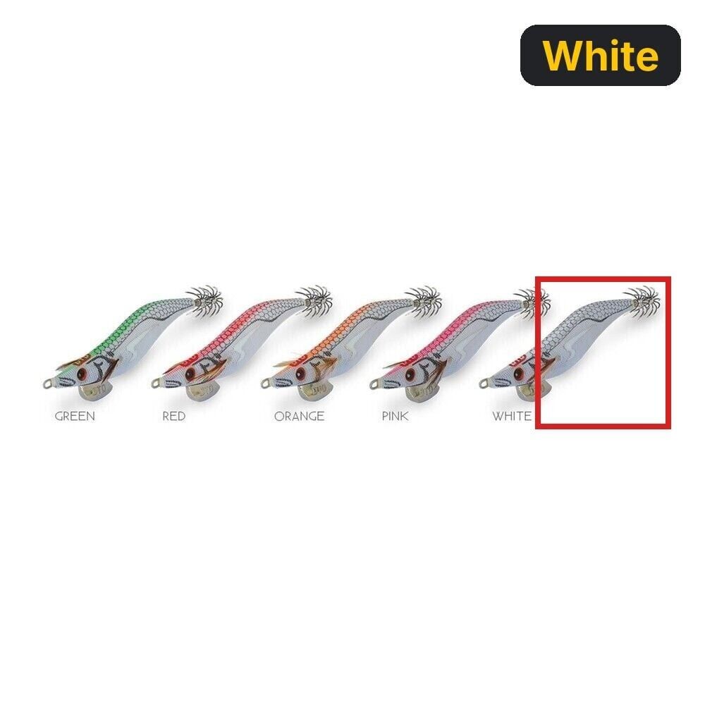 DTD White Killer Egi 3.5 Glow Sinking Speed 105 mm 17.2 gr Kalamar Zokası White