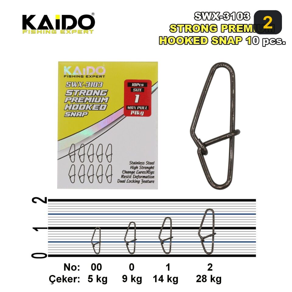 Kaido SWX Hooked Snap (10 Pcs) 2