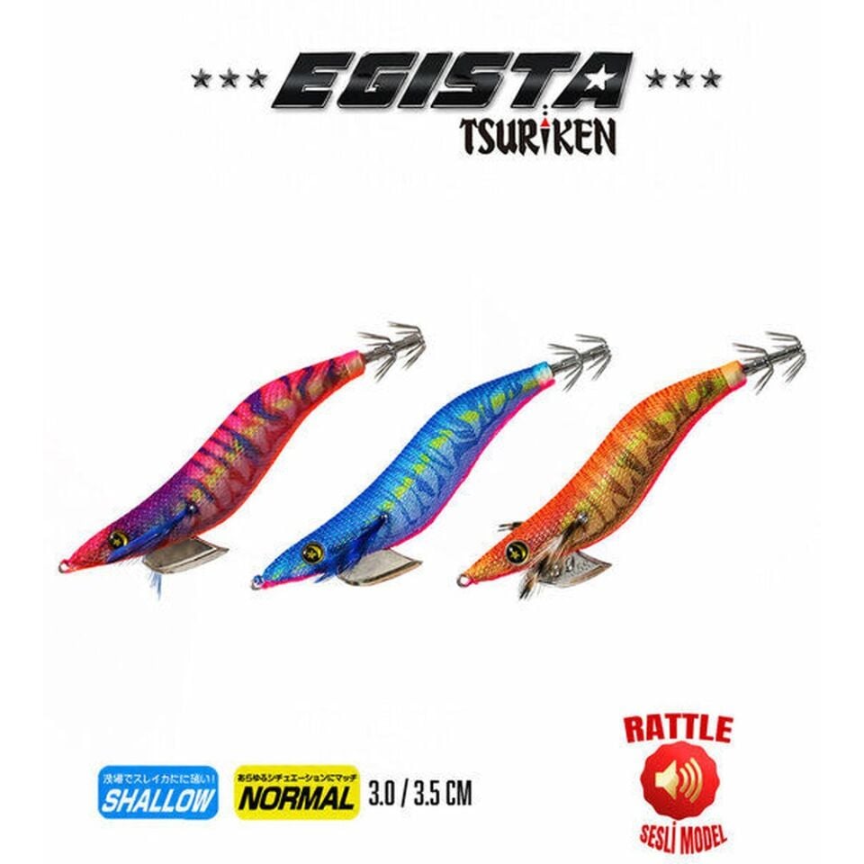 Egista Rattle Shallow 3.5 - 20g Kalamar Zokası