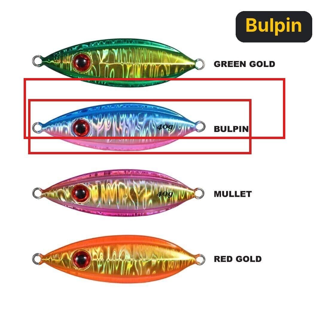 Seabor Flat Jig 60Gr Metal Yem Bulpin