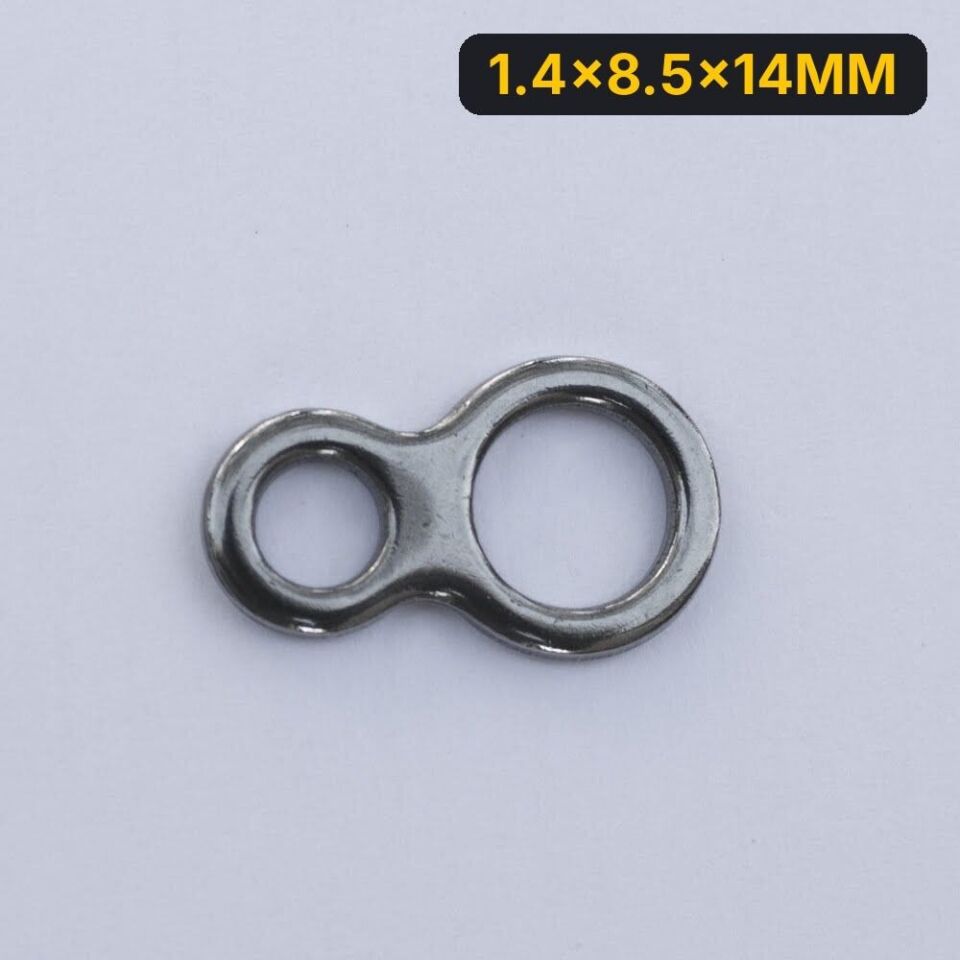Remixon YM-9219 İki Gözlü Jig Halkası 1.4x8.5x14MM