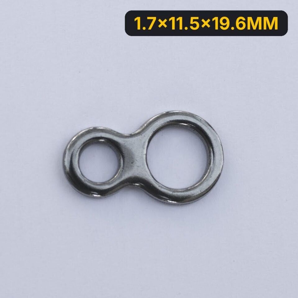 Remixon YM-9219 İki Gözlü Jig Halkası 1.7x11.5x19.6MM
