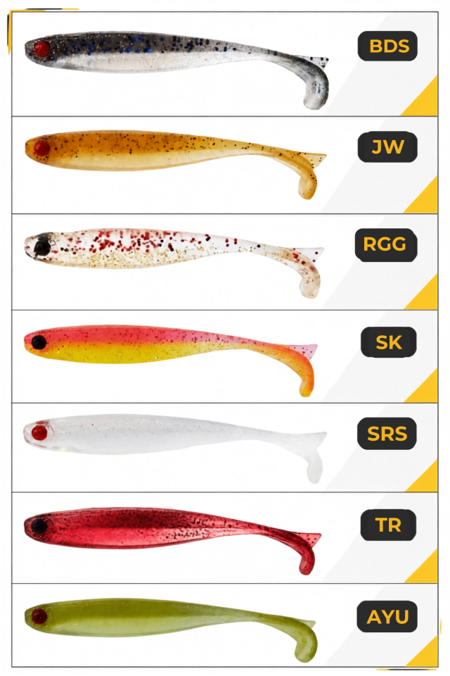 Mustad Mezashi Keel Tail Minnow Sahte Balığı