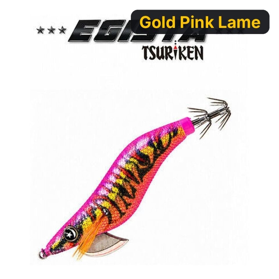 Egista N 3.5 - 21g Kalamar Zokası Gold Pink Lame