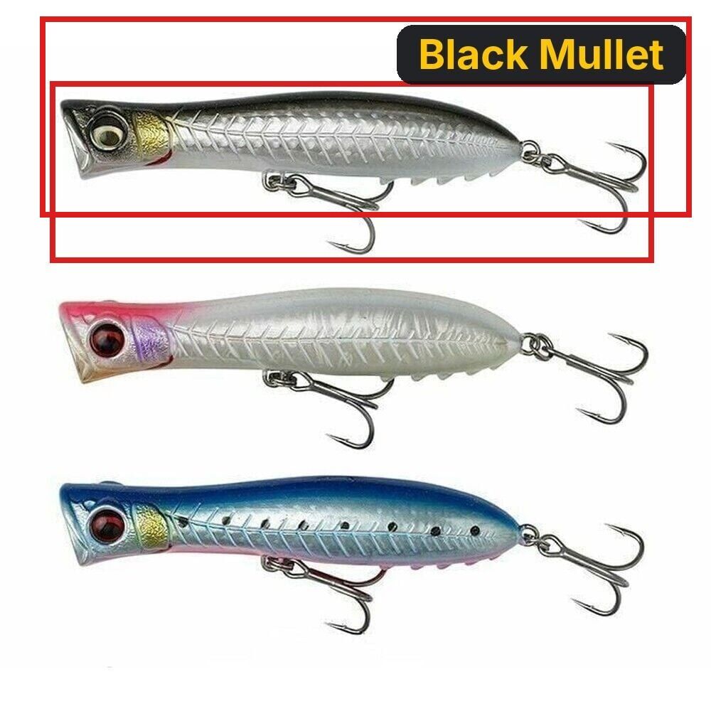 Savage Gear Gravity Popper 11cm 25gr Black Mullet