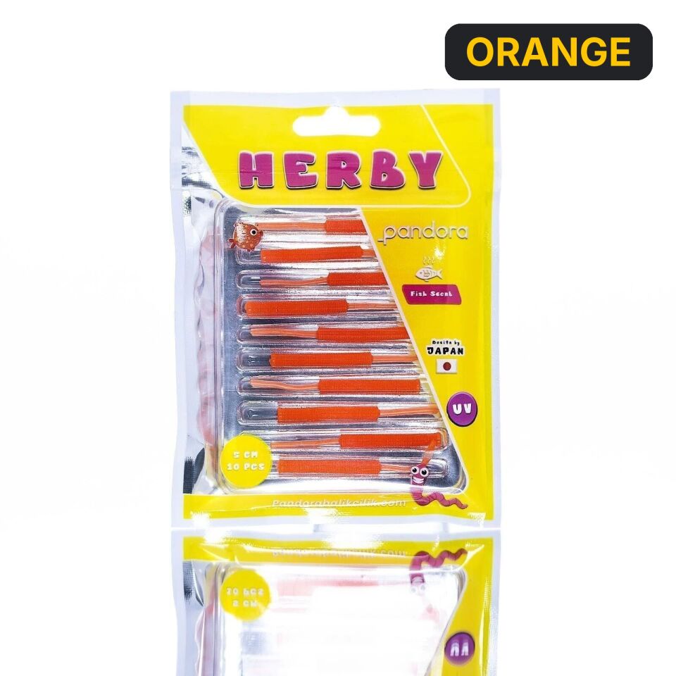 Pandora Herby 5 cm (10'lu Paket) ORANGE