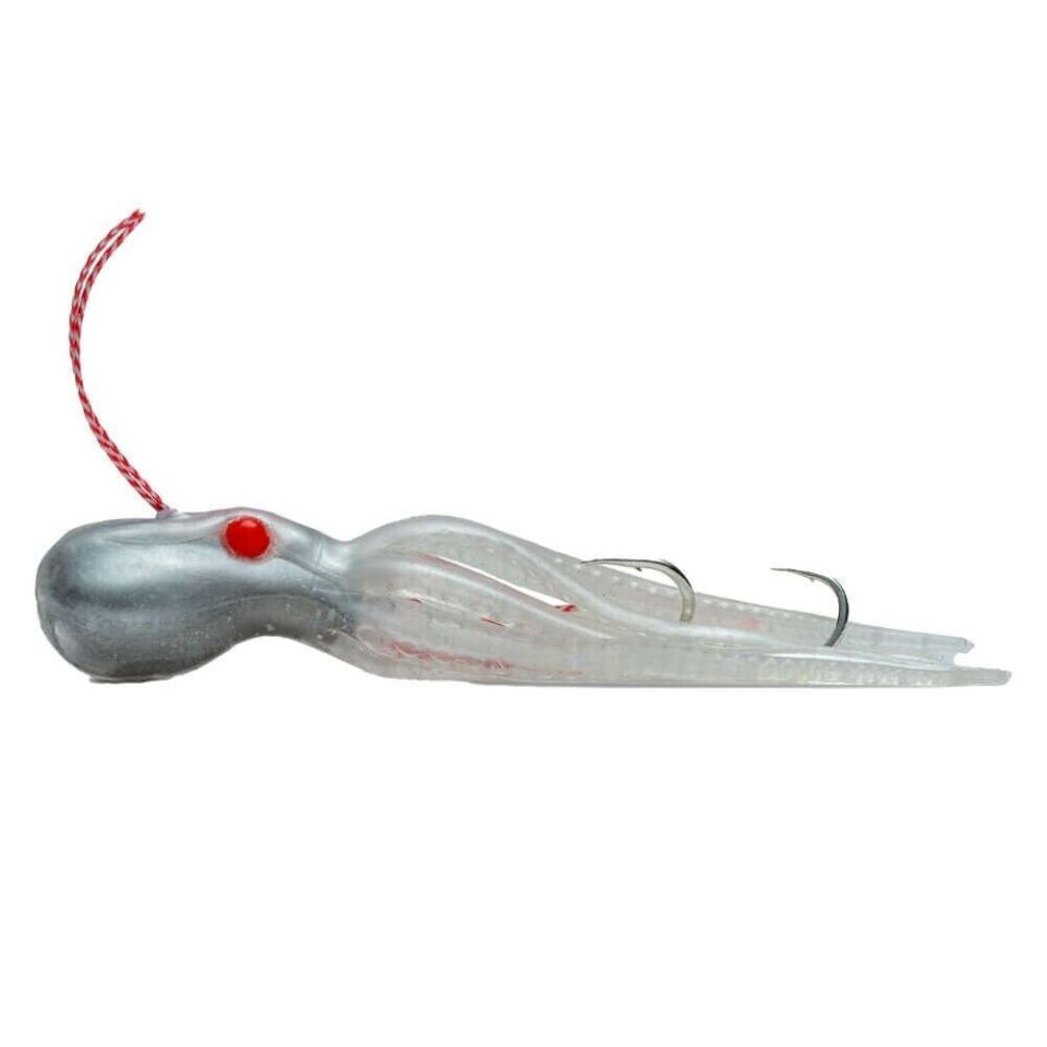 Mustad Mini Inkvader Double Assist Ahtapot Jig Sahte Yem 30 Gr DBD - DARK BROWN DEVIL