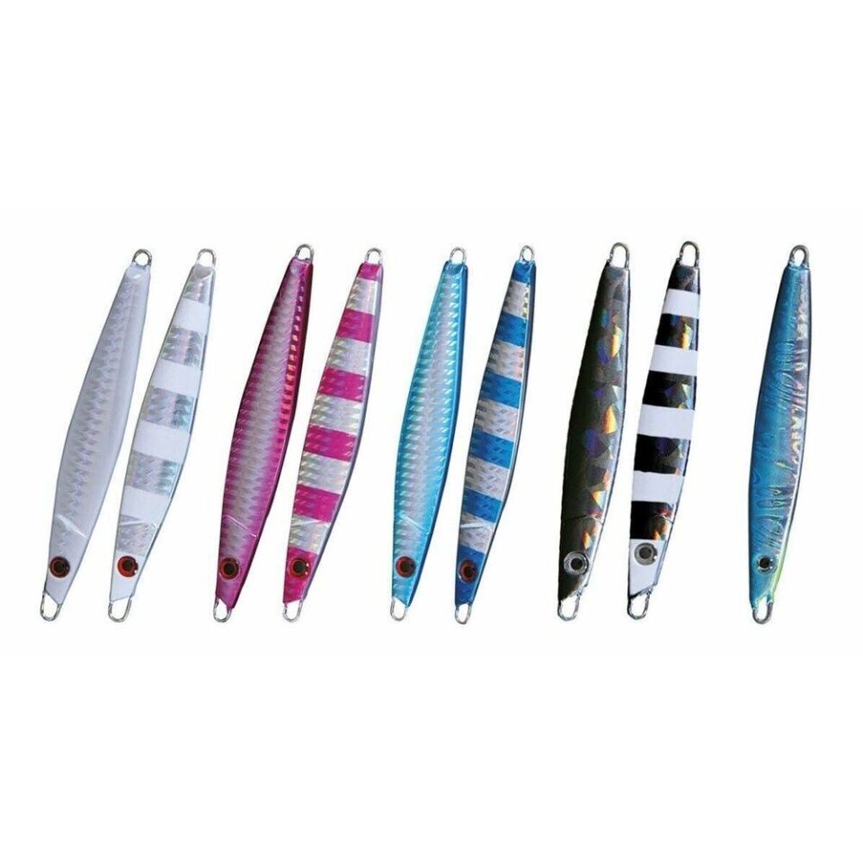 Nomura Sato 40 gr Jig Suni Yem 187-CHROME HOLO STRİPES