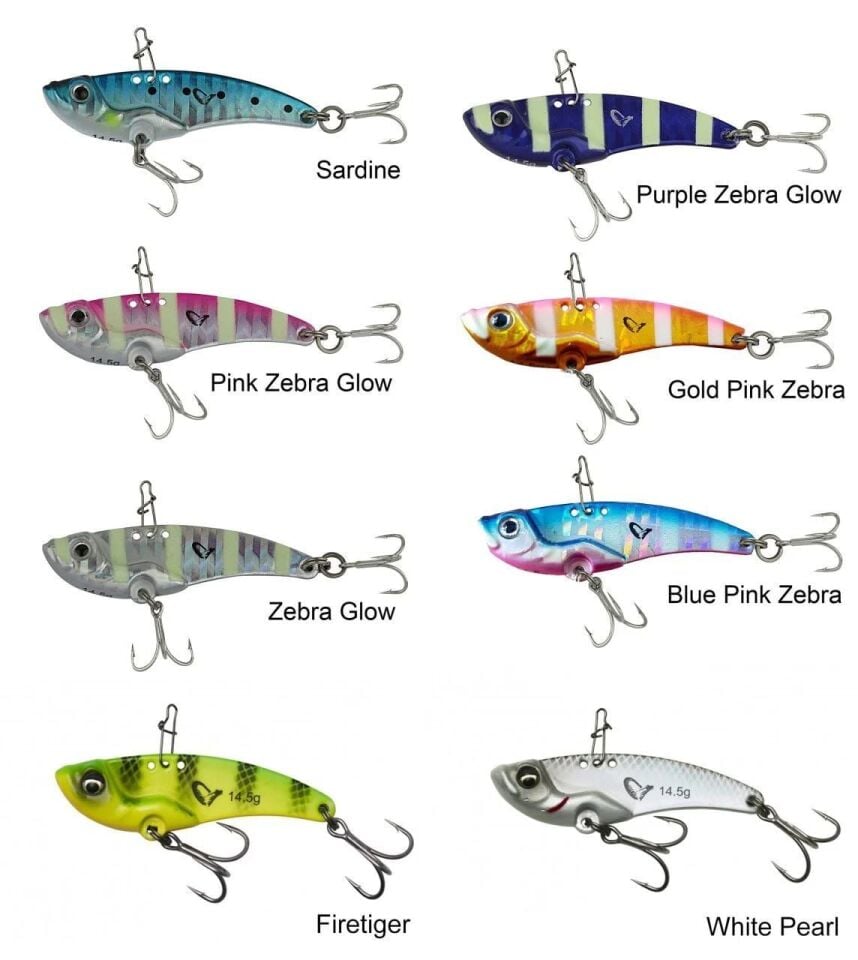 Savage gear 3D VIB Blade 3,5 cm 4gr Suni Yem Pınk Glow Zebra