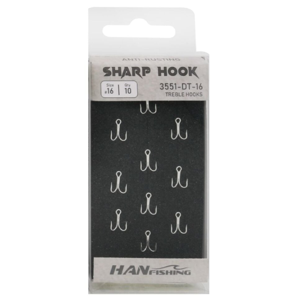 Hanfish Sharp Hook Üçlü İğne